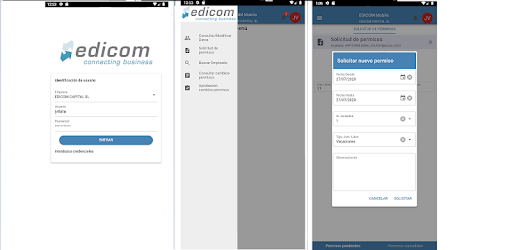 EDICOM RRHH Android App