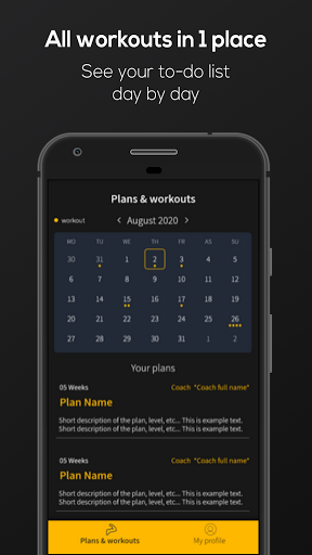 Screenshot of WORKOUTS by Muscle & Motion