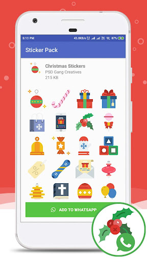 PG Christmas Stickers for What