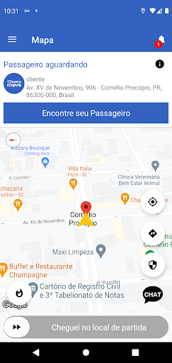 Chama Move - Motorista Screen 2