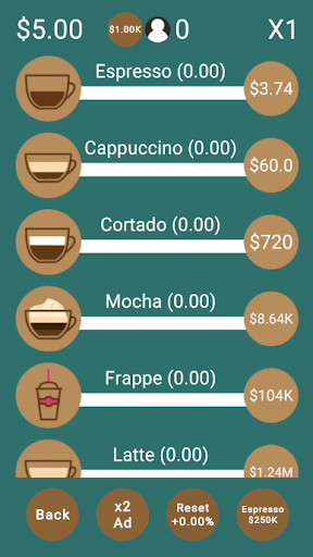 CoffeeIDLE Screen 2
