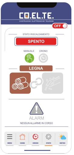 CoelApp Screen 2