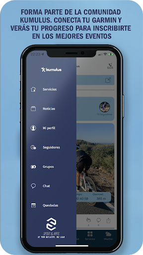 Android application Kumulus screenshort