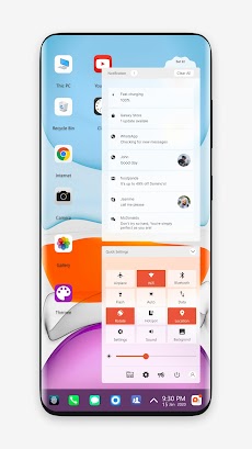 Phone 11 i theme For Launcherのおすすめ画像4