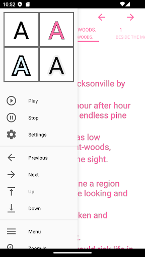 Android application zBook: A Florida Sketch-Book screenshort