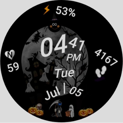 Halloween Moon Night Screen 2