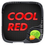 GO SMS PRO COOL RED THEME icon