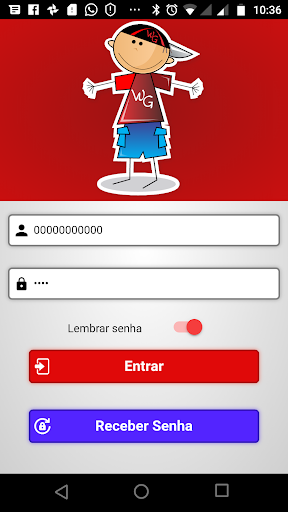 Android application WGMobile screenshort