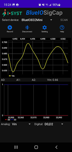 BlueIOSigCap Screen 2