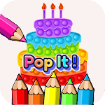 Cover Image of Download Pop It Fun Coloring Game  APK