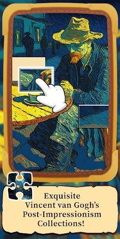 JigsortingRelaxPuzzle: Vincent - Screenshot 2