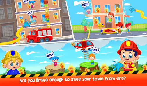 Firefighters Fire Rescue Games  screenshots 1
