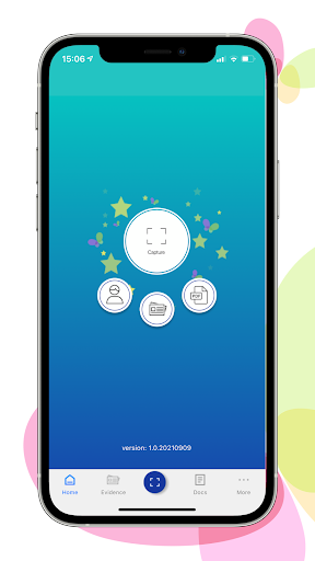 Android application Evidence for Learning- Learner screenshort