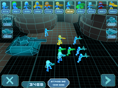 Stickman Simulator: Neon Tank Warriors apkpoly screenshots 11