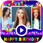 Cover Image of Download Birthday Video Maker With Song  APK