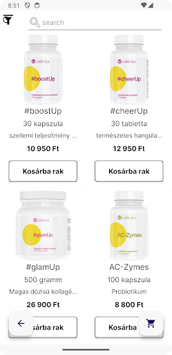 Vitamins & More Screen 2