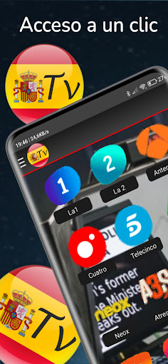 Android application España Tv screenshort