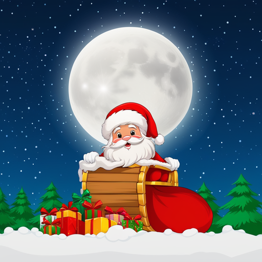 Catch Santa: Runner Shooter 3D logo