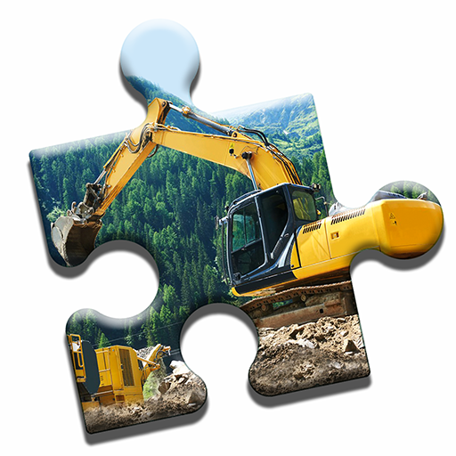 Heavy Equipment Puzzle logo