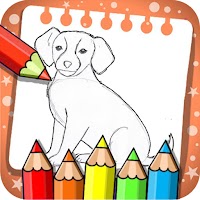 Dog coloring book - Games