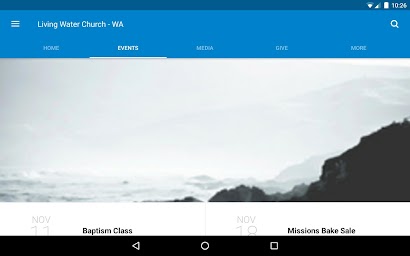 Living Water Church App