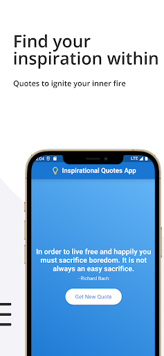 Inspirational Quotes Screen 3