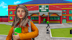 screenshot of High School Girl Life Sim Game