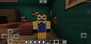 Minecraft Hello neighbor Mod - Screenshot 1