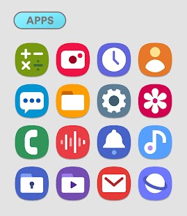 Galaxy UI Ultra - Icon Pack Capture d'écran