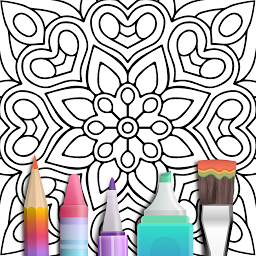 Icon image Mandala Coloring Book