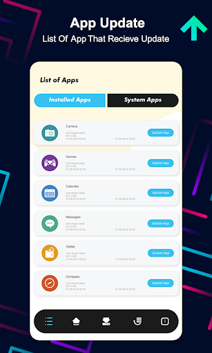 Android application Software Updater Latest screenshort