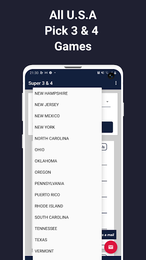 Super pick 3&4 Lottery Screen 3