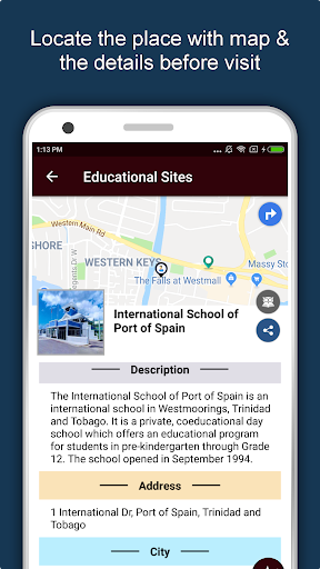 Screenshot of Trinidad and Tobago Travel & E