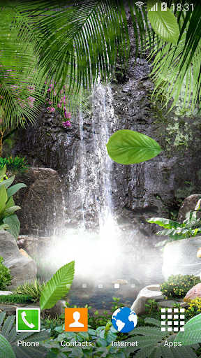 3D Waterfall Live Wallpaper Screen 2