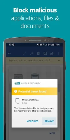 Game screenshot ESET Mobile Security Antivirus apk download