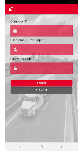 Android application Koch Mobile screenshort