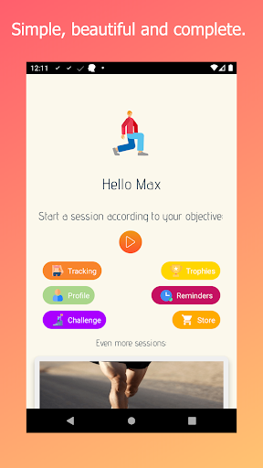 FitRise: fitness for everyone Screen 2