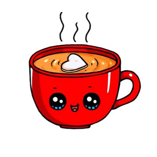 How To Draw Hot Drinks