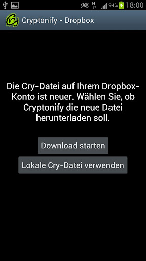 Cryptonify Internet Extension Screen 2