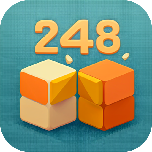 Hold my 2048: Catch & Merge logo