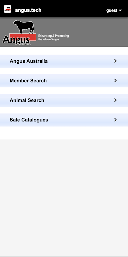 Android application Angus screenshort