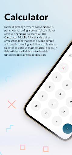 Android application Calculator screenshort