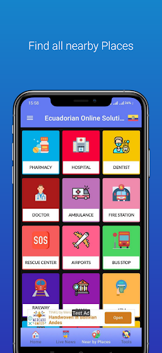 Android application All in one Ecuadorian Hub screenshort