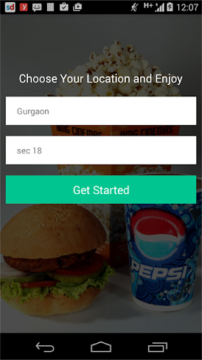 Android application Cine Munch screenshort