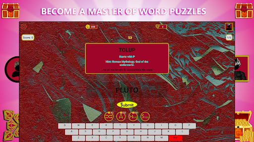 Mythology Unscramble Word