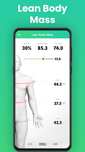 BMI BMR & Ideal Weight tracker Screenshot