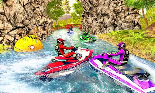 Water Jet Ski Boat Racing 3D