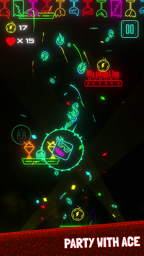 Android application ROFL -Roll Fall Land Dice Game screenshort