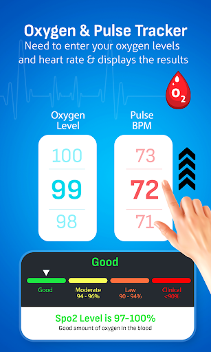 Pulse Oximeter: Oxygen Tracker Screen 2
