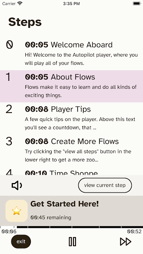 Android application Autopilot: Morning Routines screenshort